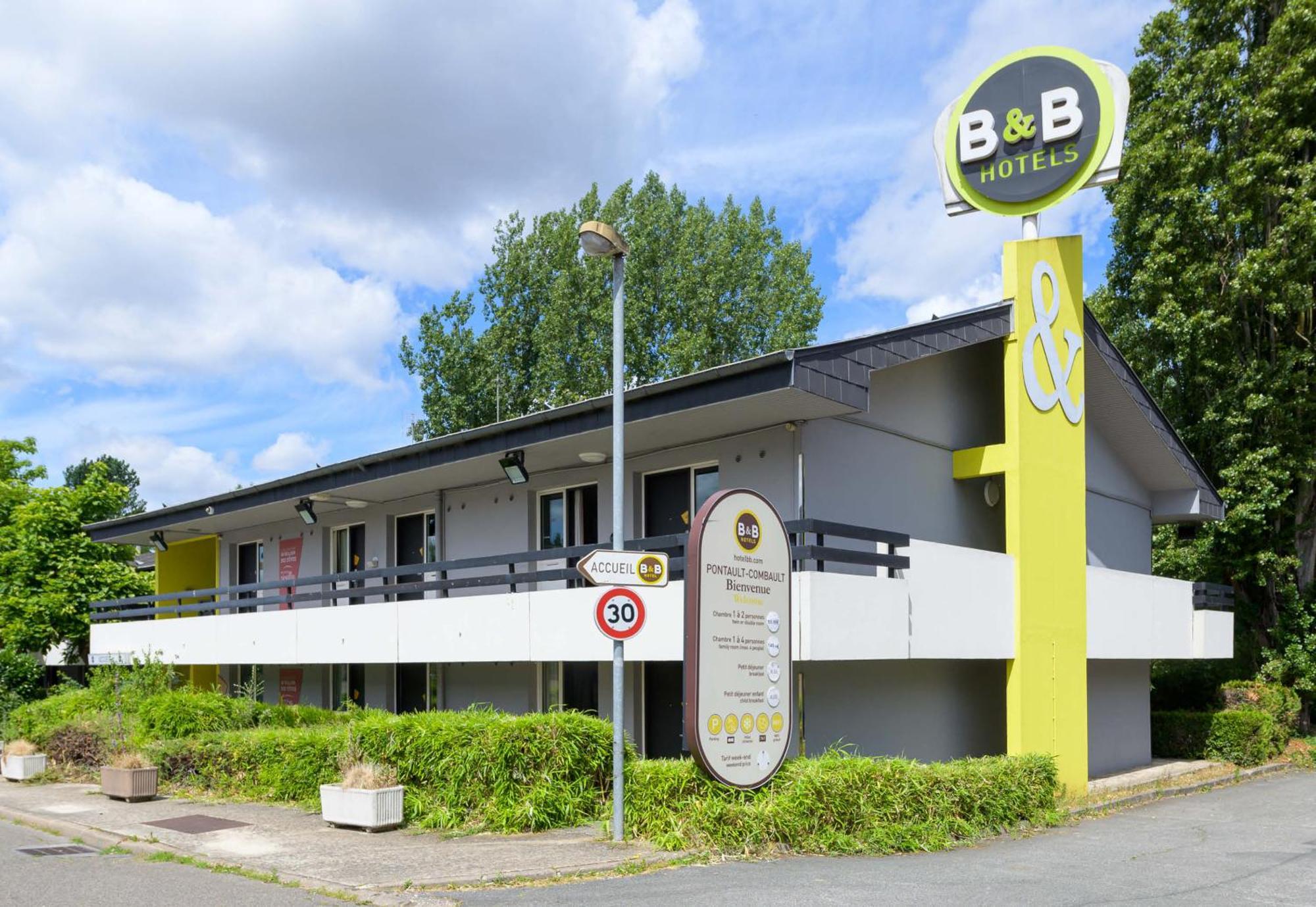 B&B Hotel Pontault Combault Exteriör bild